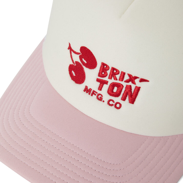Brixton Brixton Cherry C Trucker (Womens) | Off White/Pink