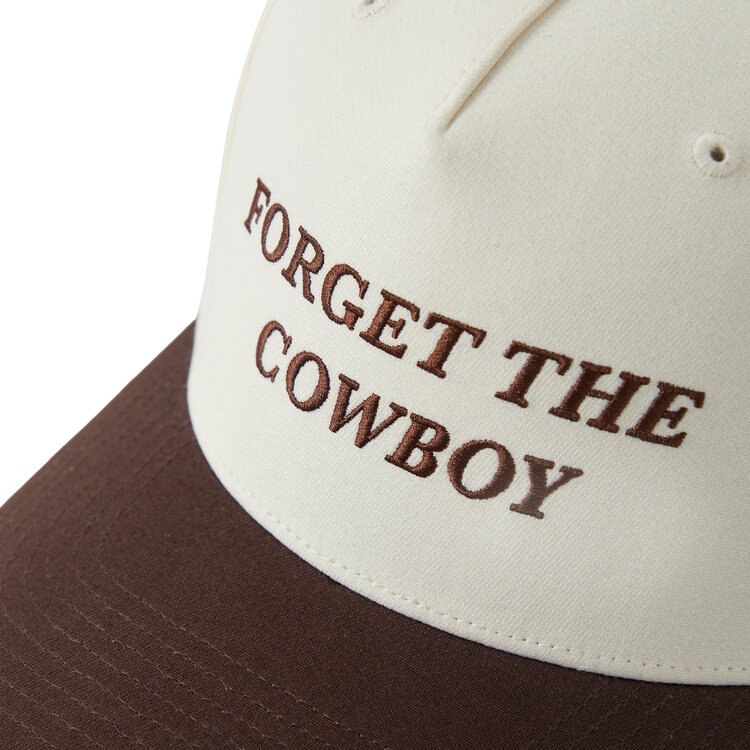 Brixton Brixton Forget The Cowboy Np Mp Snpbk (Womens) | Chocolate/Off White