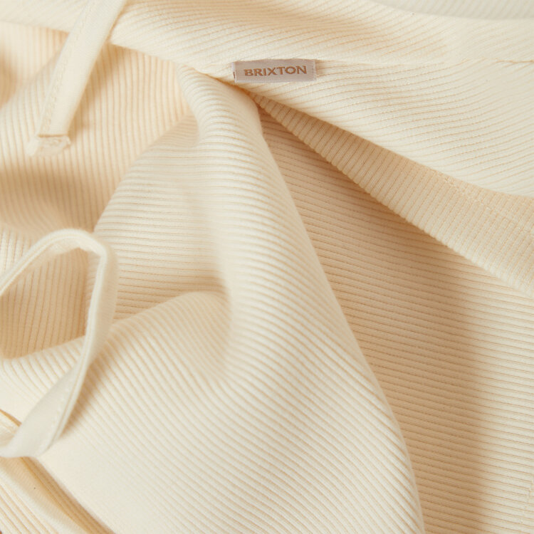 Brixton Brixton Ribbed Cinch Mini Dress (Womens) | Black/Off White