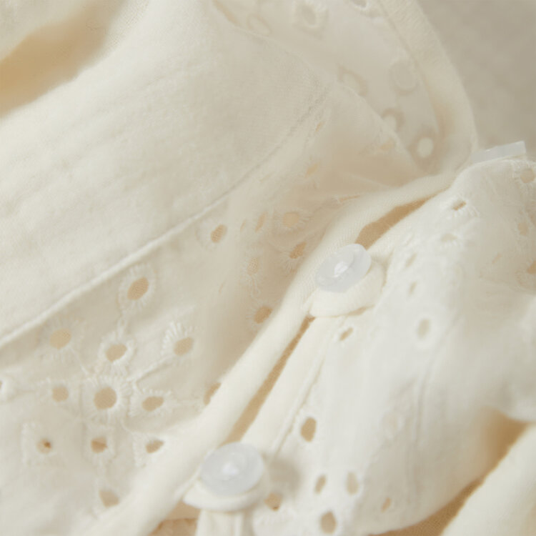 Brixton Brixton Seaside Eyelet Top (Womens) | Off White Eyelet