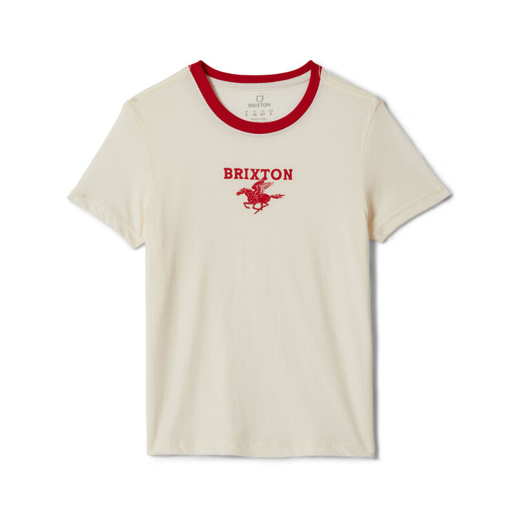 Brixton Brixton Pegasus Slim Crew Tee (Womens) | Vintage White