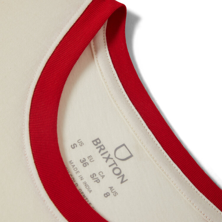 Brixton Brixton Pegasus Slim Crew Tee (Womens) | Vintage White