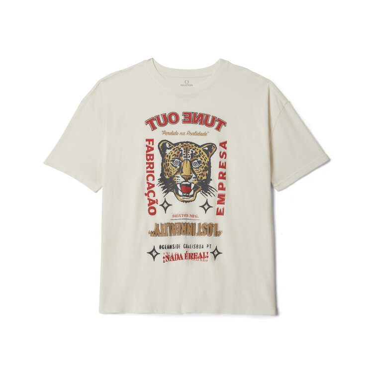 Brixton Brixton The Getaway Oversized Bf Tee (Womens) | Vintage White