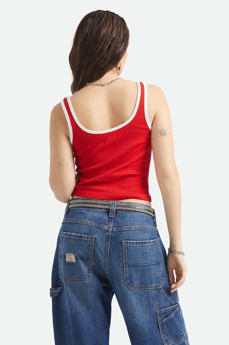 Brixton Brixton Im With The Band Ringer Tank (Womens) | Adrenaline Rush