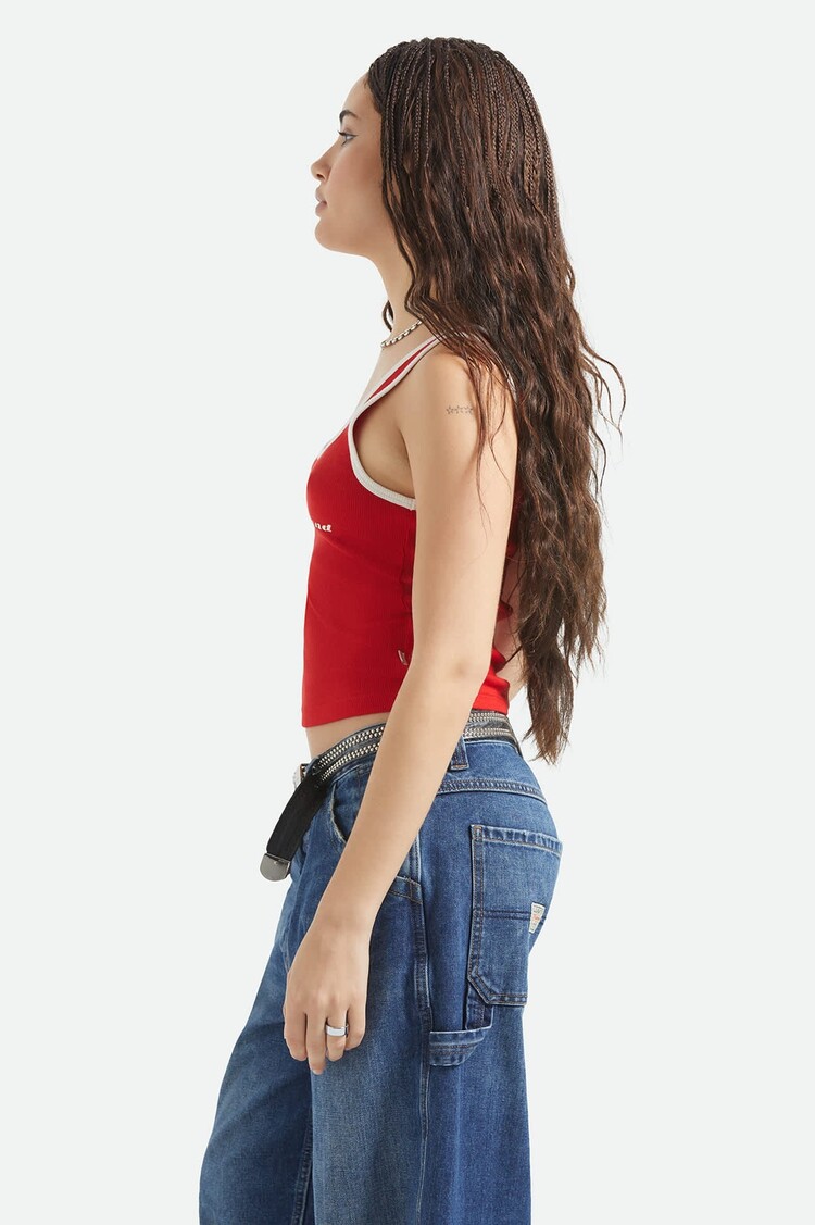 Brixton Brixton Im With The Band Ringer Tank (Womens) | Adrenaline Rush