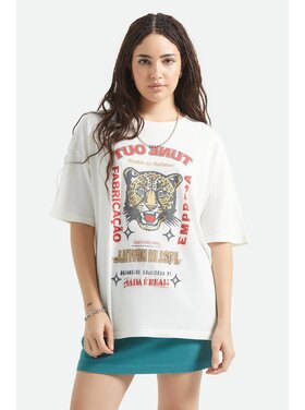 Brixton Brixton The Getaway Oversized Bf Tee (Womens) | Vintage White