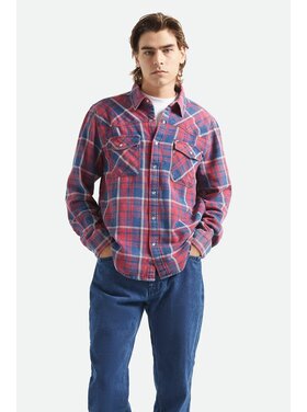 Brixton Brixton Waylon Lw Overshirt (Mens) | Denim Plaid