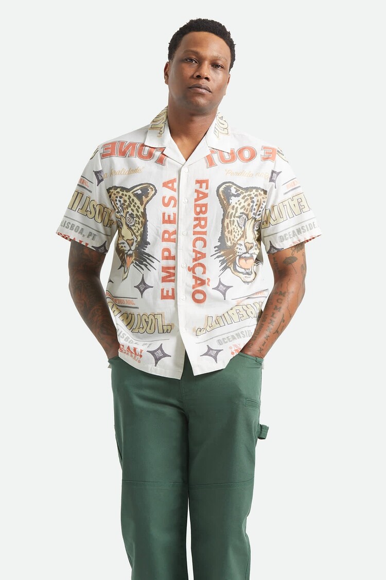 Brixton Brixton Getaway S/S Wvn (Mens) | Lost In Reality Print