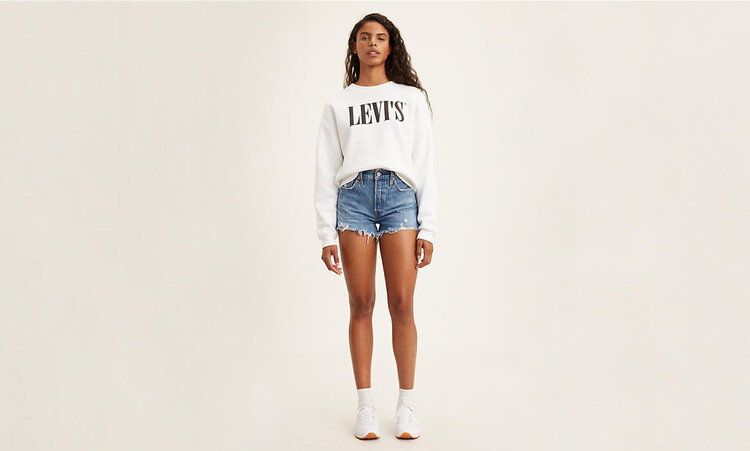 Levis Levis 501 Original Short (Womens) | Oxnard Athens Mid