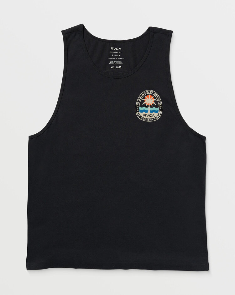 RVCA Rvca Palm Patch Tank (Mens) | Black