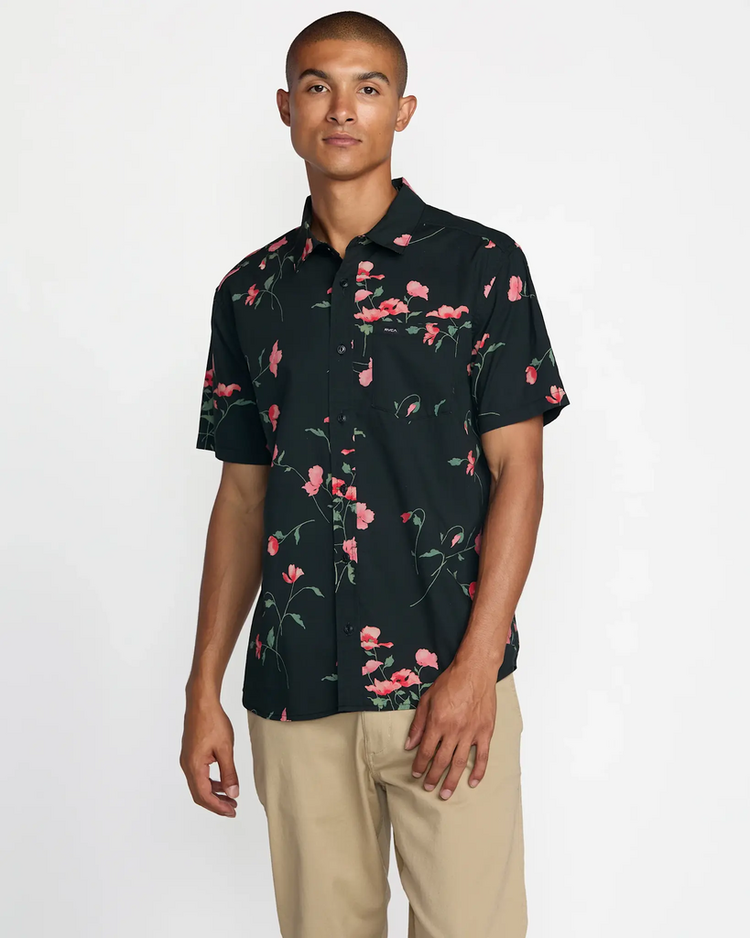RVCA Rvca Botanical Ss (Mens) | Pirate Black