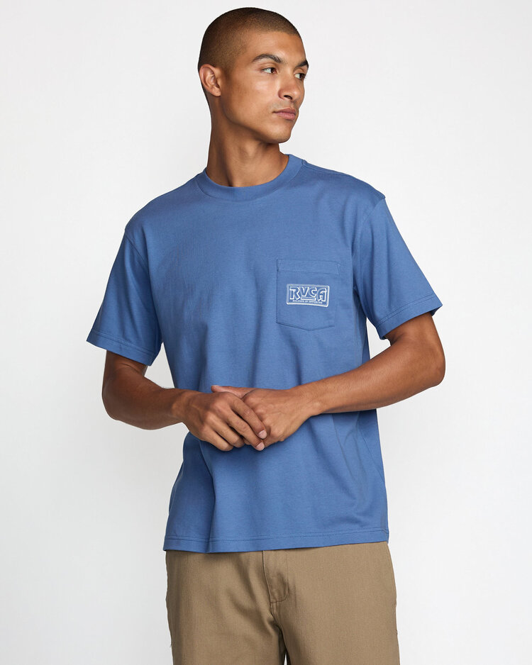 RVCA Rvca Regional Pkt Ss (Mens) | Federal Blue