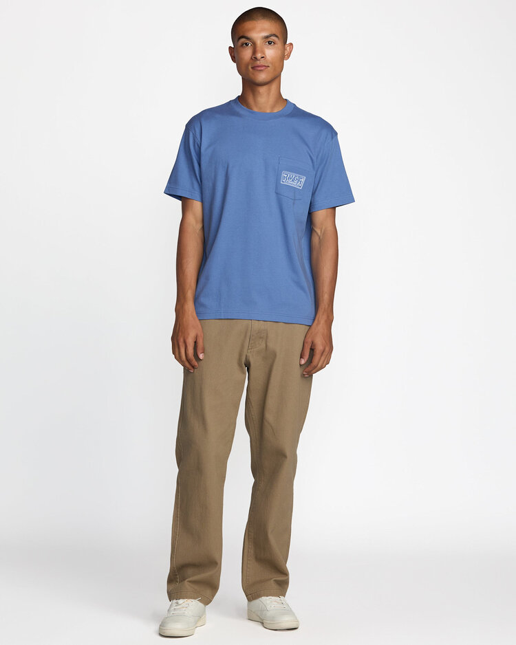 RVCA Rvca Regional Pkt Ss (Mens) | Federal Blue