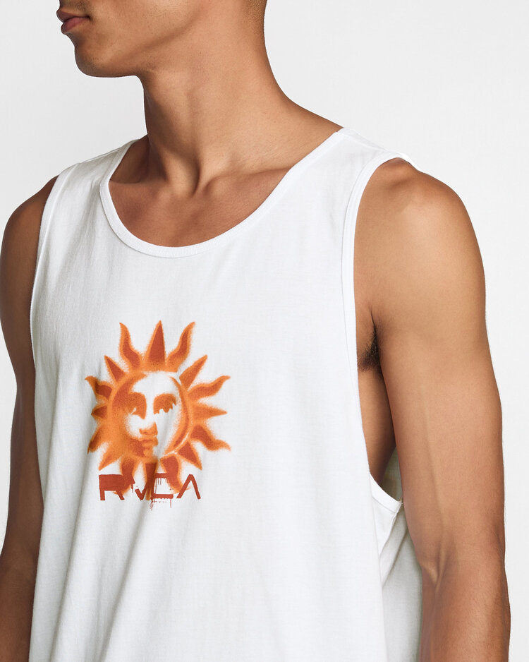 RVCA Rvca Sunrex Tank (Mens) | White