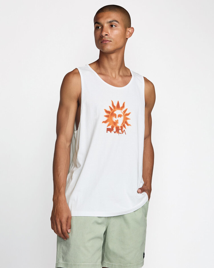 RVCA Rvca Sunrex Tank (Mens) | White