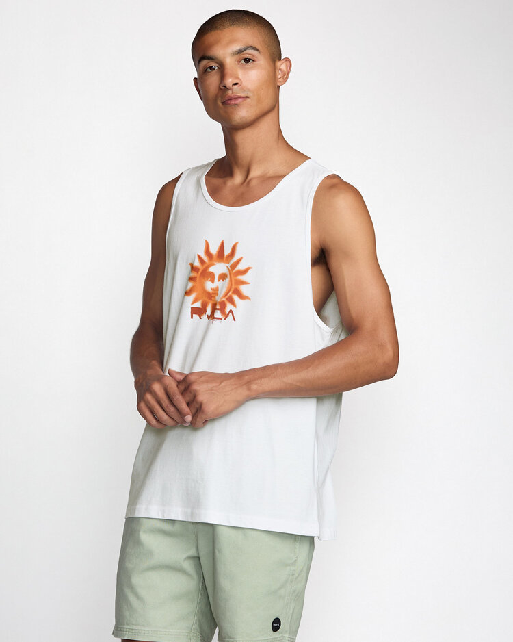 RVCA Rvca Sunrex Tank (Mens) | White