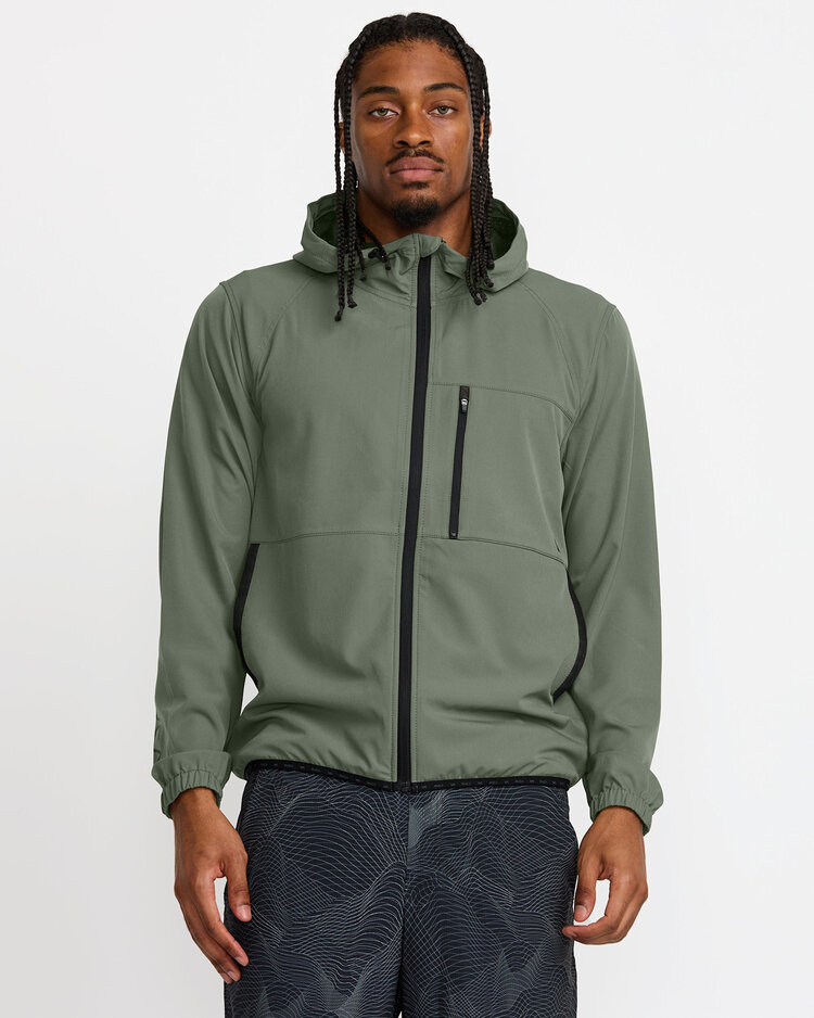 RVCA Rvca Yogger Jacket Ii (Mens) | Sage Leaf