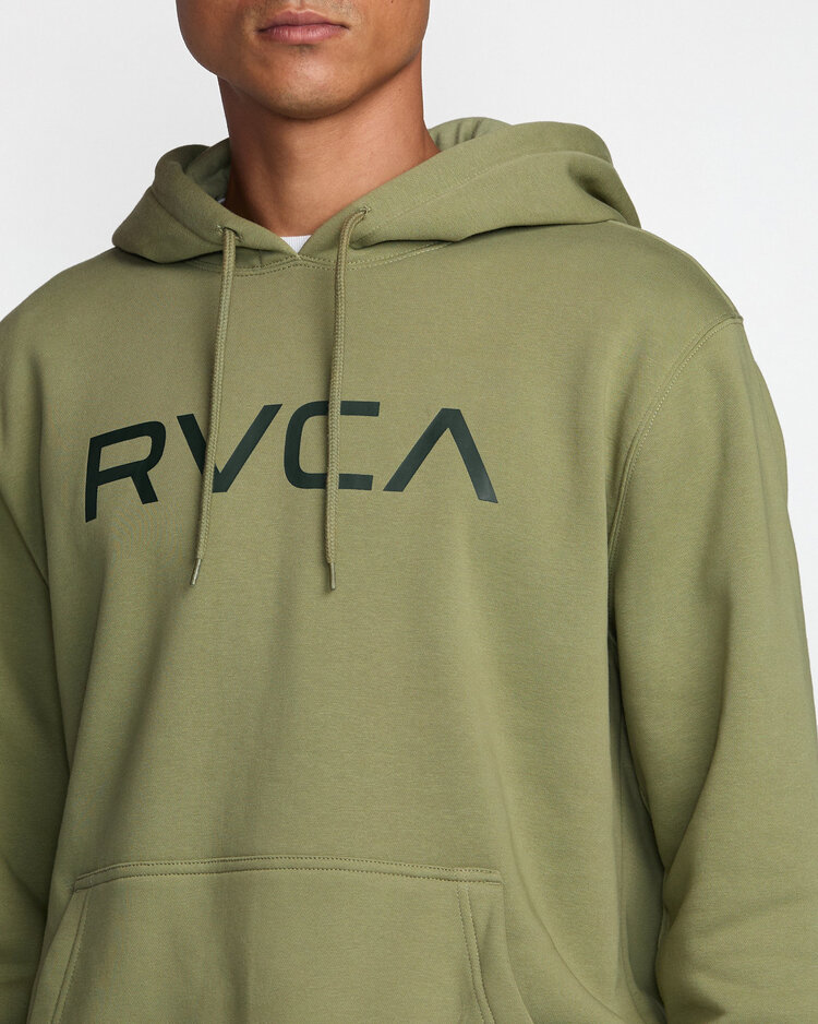 RVCA Rvca Big Rvca Hoodie (Mens) | Ranger Green