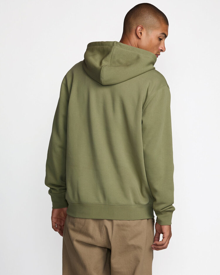 RVCA Rvca Big Rvca Hoodie (Mens) | Ranger Green