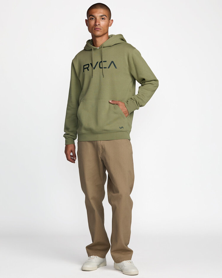 RVCA Rvca Big Rvca Hoodie (Mens) | Ranger Green