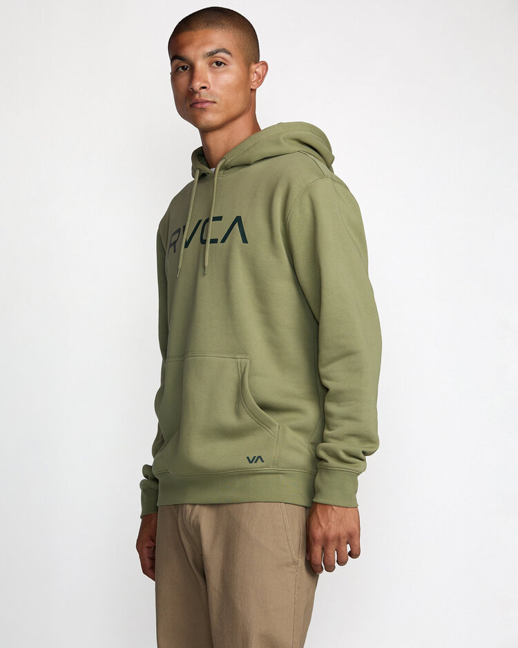RVCA Rvca Big Rvca Hoodie (Mens) | Ranger Green