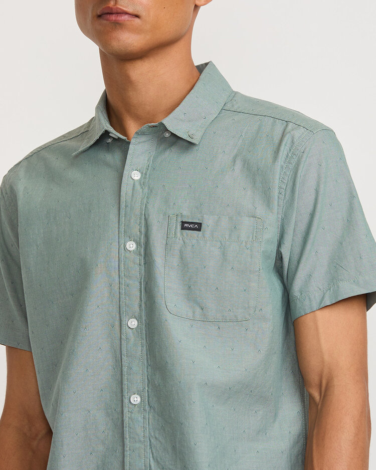 RVCA Rvca Thatll Do Dobby Ss (Mens) | Balsam Green