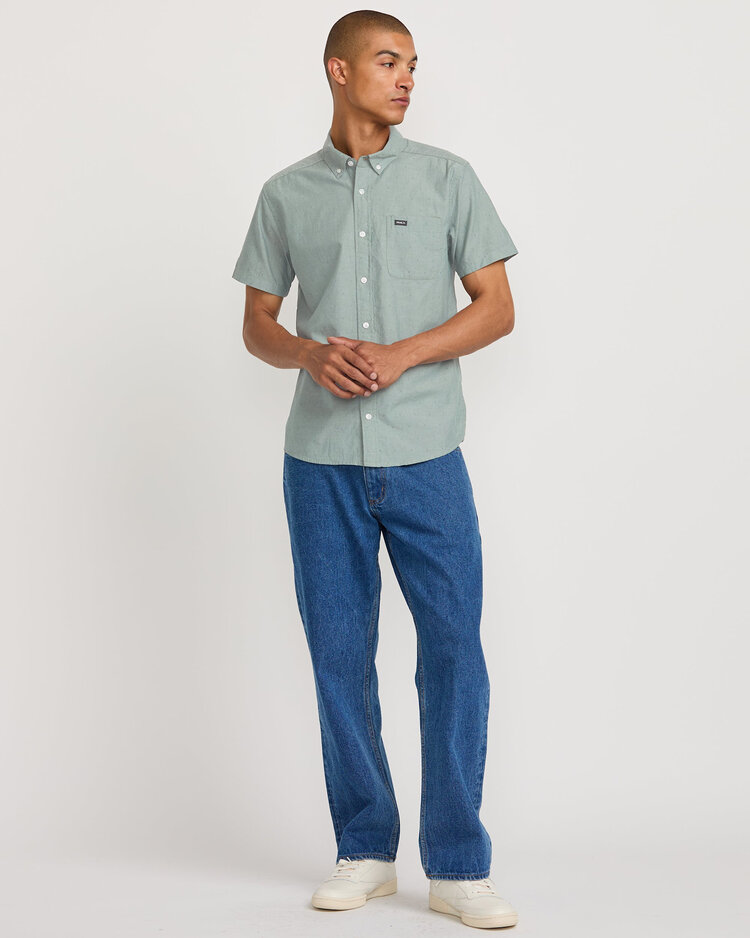 RVCA Rvca Thatll Do Dobby Ss (Mens) | Balsam Green