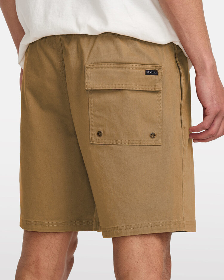 RVCA Rvca Escape Elastic Short (Mens) | Camel