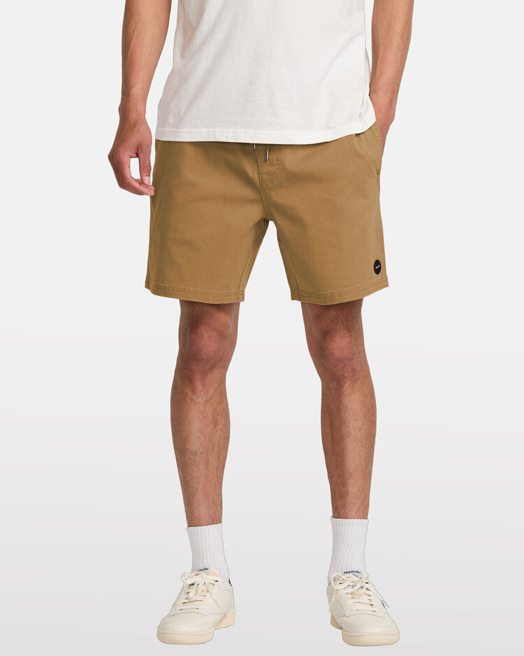 RVCA Rvca Escape Elastic Short (Mens) | Camel