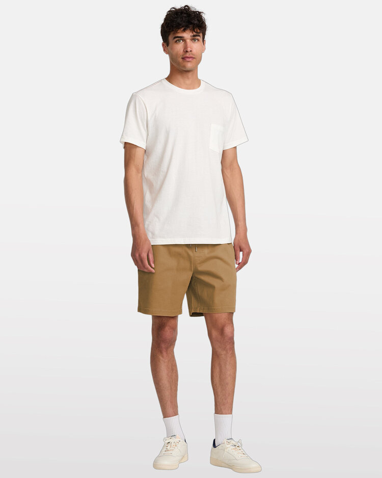 RVCA Rvca Escape Elastic Short (Mens) | Camel