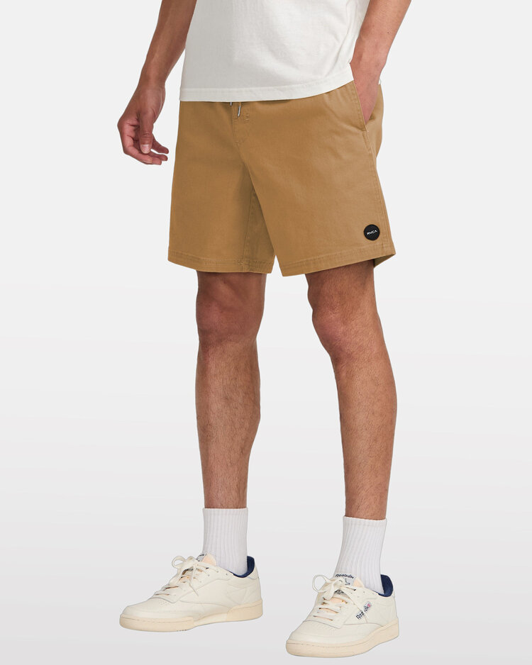 RVCA Rvca Escape Elastic Short (Mens) | Camel