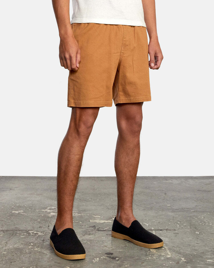 RVCA Rvca Escape Elastic Short (Mens) | Camel