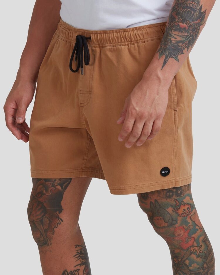 RVCA Rvca Escape Elastic Short (Mens) | Camel