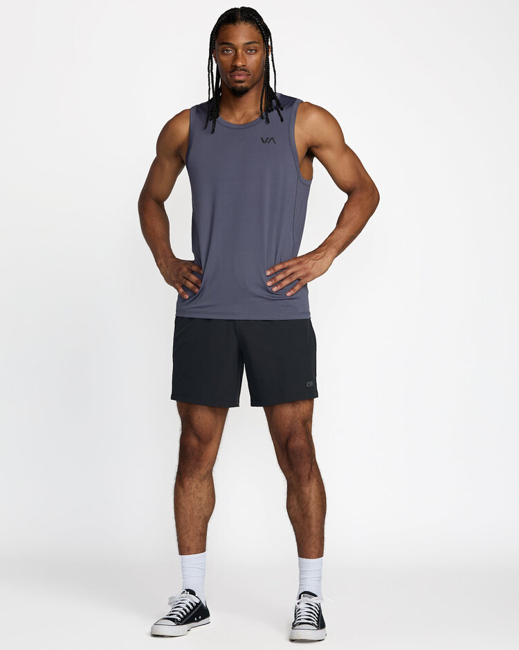 RVCA Rvca Sport Vent Sl (Mens) | Ink