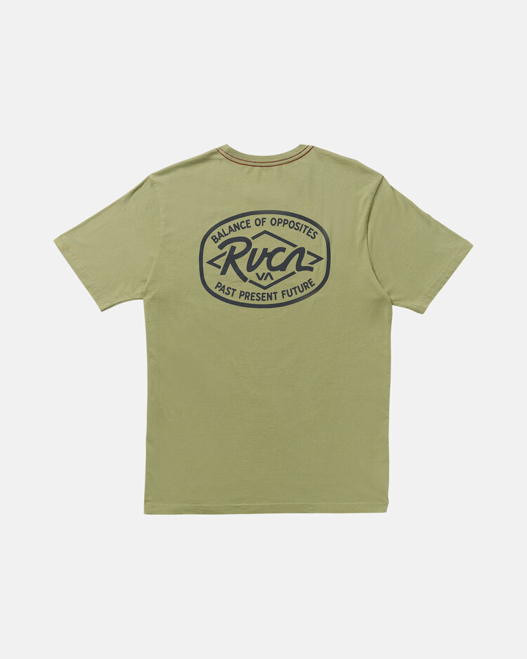 RVCA Rvca Ranch Seal Ss (Mens) | Ranger Green
