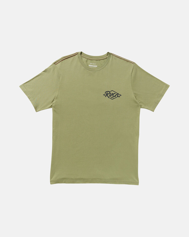 RVCA Rvca Ranch Seal Ss (Mens) | Ranger Green