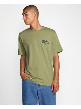 RVCA Rvca Ranch Seal Ss (Mens) | Ranger Green