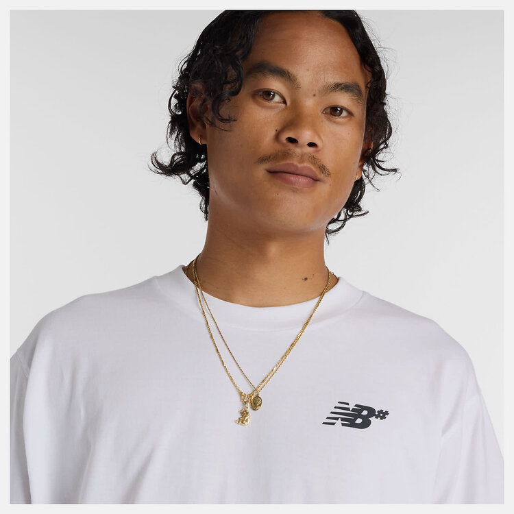 New Balance New Balance Small Logo T-Shirt (Mens) | White