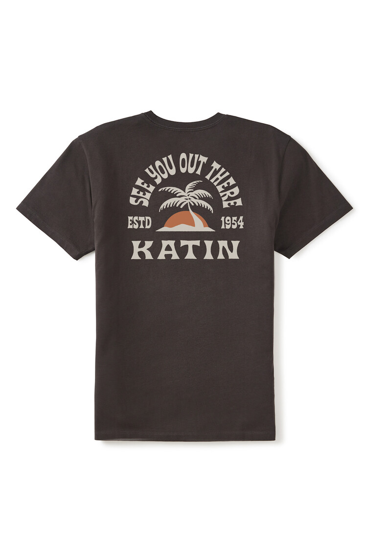 Katin Katin Nosara Tee (Mens) | Black Wash