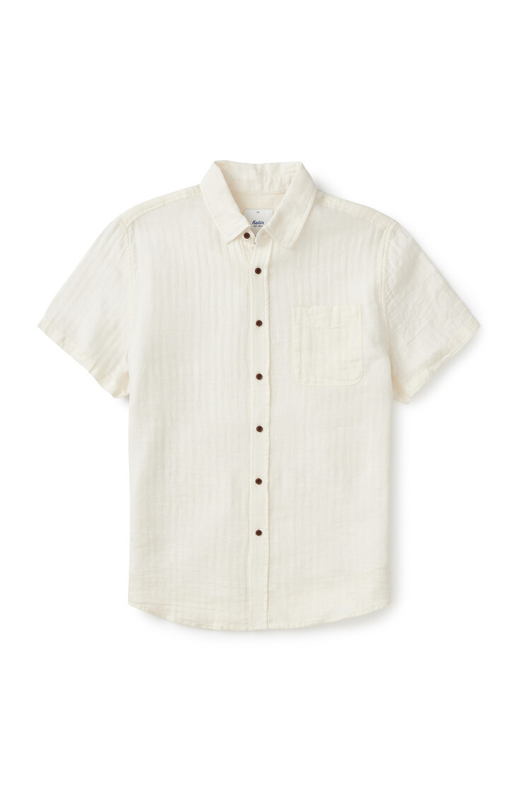 Katin Katin Alan Solid Shirt (Mens) | Vintage White