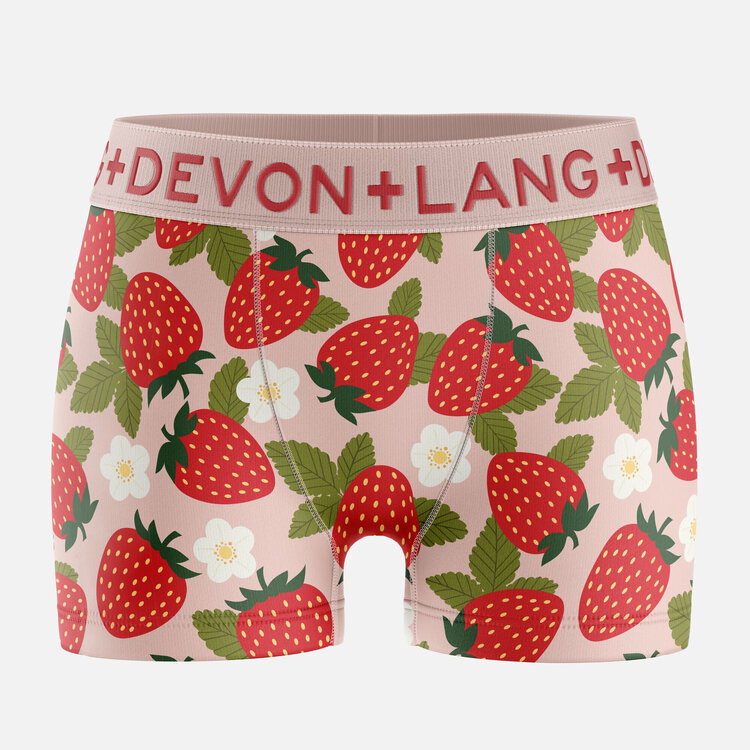 Devon + Lang Devon + Lang Bria Boyshort (Womens) | Wild Strawberry