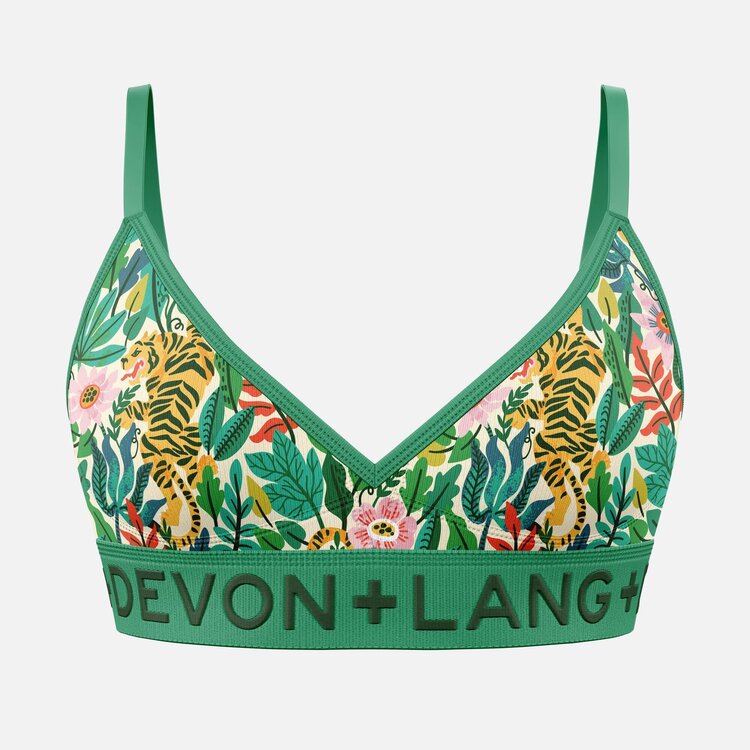 Devon + Lang Devon + Lang Bria Bralette (Womens) | Wild Thing