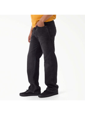 Dickies Dickies Relaxed Straight Work Jean (Mens) | Black Wash Faded