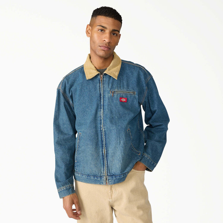 Dickies Dickies Denim Painter Jacket (Mens) | Khaki Tinted Blue