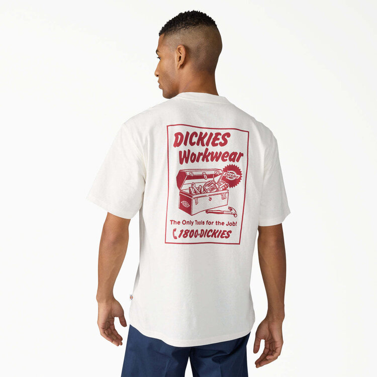 Dickies Dickies Dry Ridge S/S Tee (Mens) | Egret