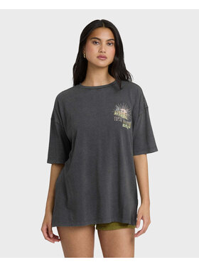 Billabong Billabong Sun Chasing Ss Tee (Womens) | Off Black