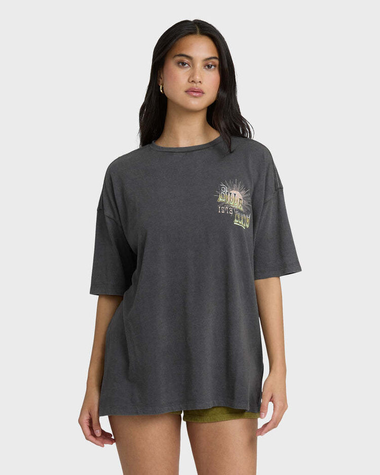 Billabong Billabong Sun Chasing Ss Tee (Womens) | Off Black