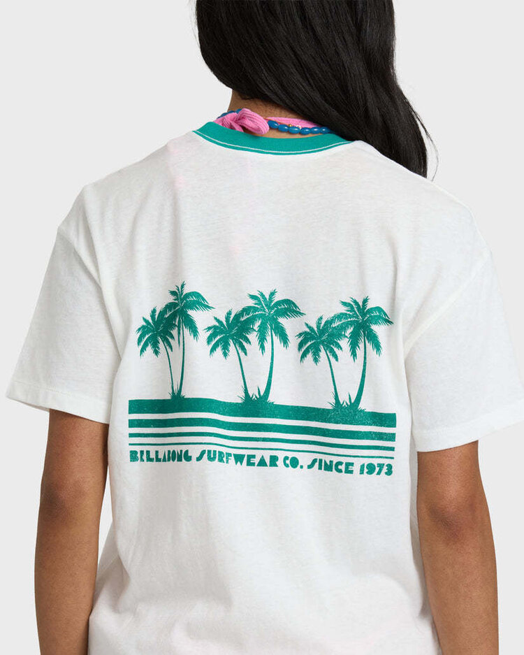 Billabong Billabong My Beach Club Ss Tee (Womens) | Salt Crystal