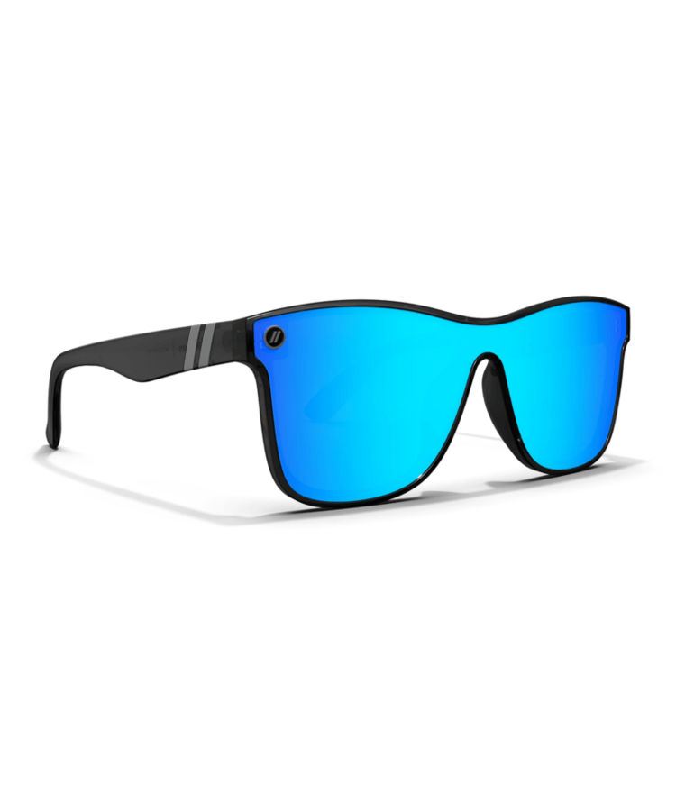 BLENDERS Blenders Millenia X2 Dark Smoke | Light Blue Polarized