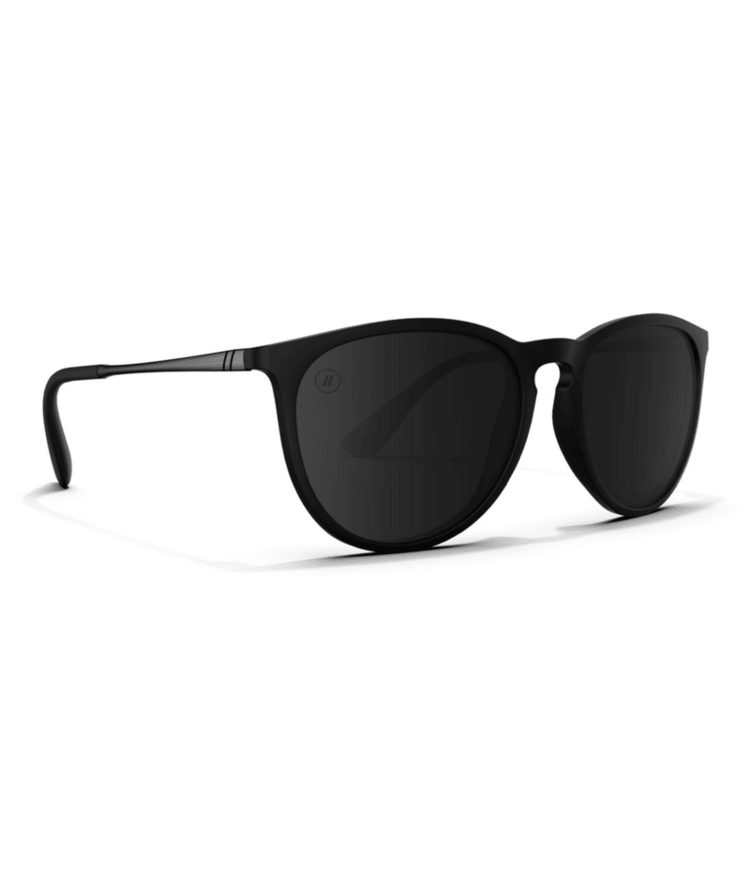 BLENDERS Blenders North Park Matte Black | Smoke Polarized